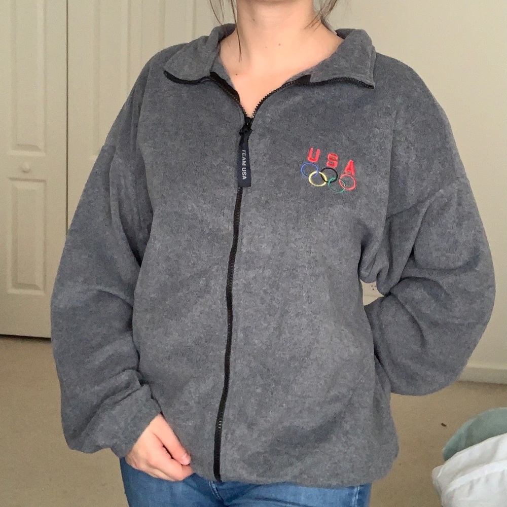 USA Team Olympics Fleece Zip Up